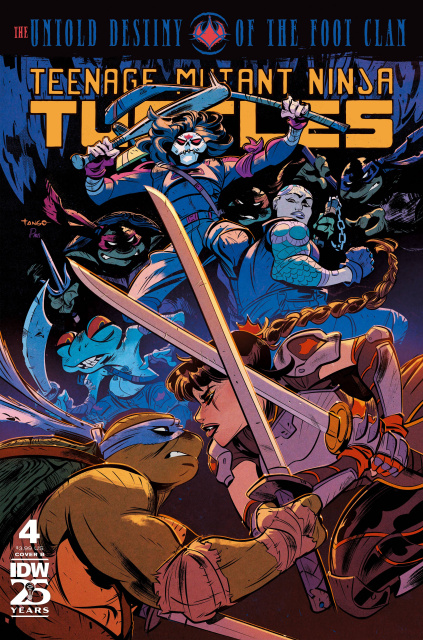 Teenage Mutant Ninja Turtles: The Untold Destiny of the Foot Clan #4 (Tango Cover)