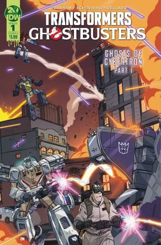 The Transformers / Ghostbusters #1 (Schoening Cover)