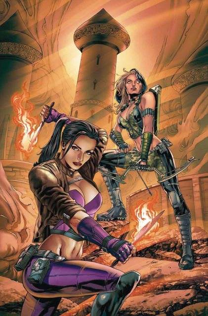 Fairy Tale Team-Up: Robyn Hood & Jasmine (Vitorino Cover)