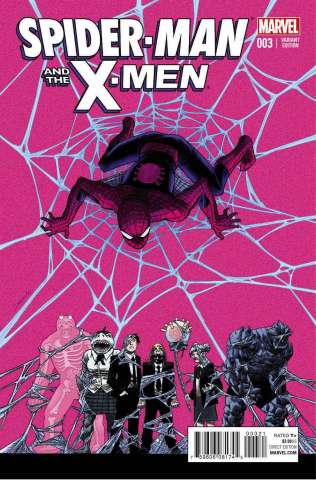 Spider-Man and the X-Men #3 (Shalvey Cover)