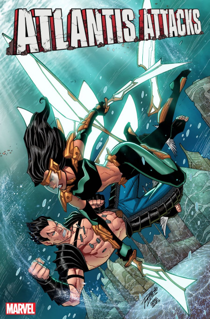 Atlantis Attacks #2 (Ron Lim Cover)
