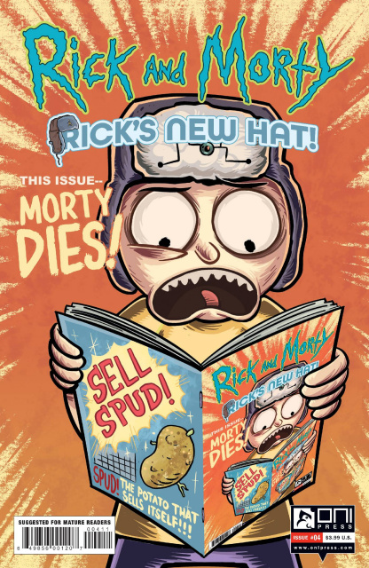 Rick and Morty: Rick's New Hat! #4 (Stresing Cover)