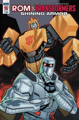 ROM vs. The Transformers: Shining Armor #5 (Messina Cover)