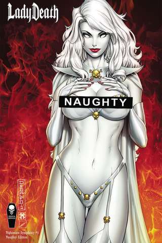 Lady Death: Nightmare Symphony #1 (Naughty Cover)