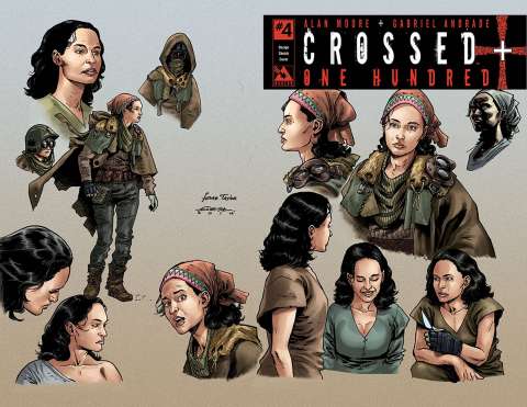 Crossed + One Hundred #4 (Design Sketch Cover)