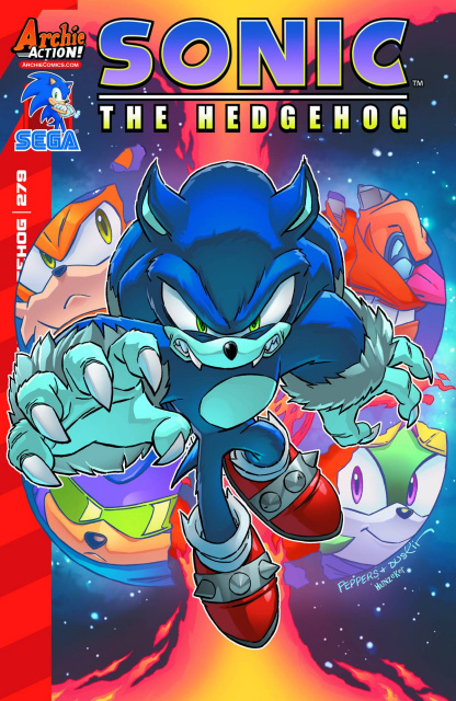Sonic the Hedgehog #279 (Peppers Cover)
