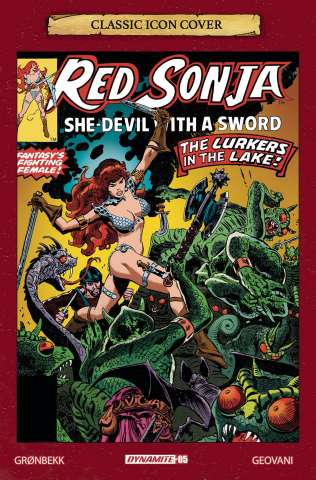 Red Sonja #5 (10 Copy Thorne Icon Cover)