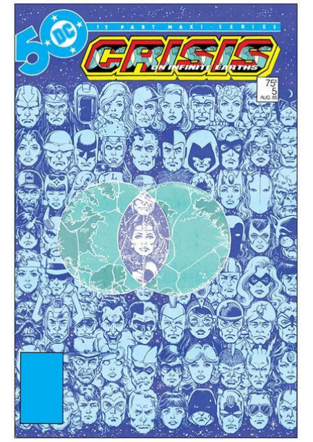 Crisis on Infinite Earths #5 (Facsimile Edition George Perez Cover)