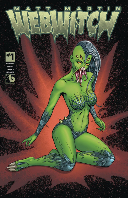 Webwitch #1 (Costume Change Cover)