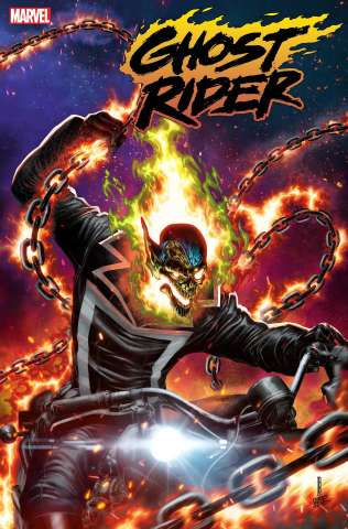 Ghost Rider #4 (Baldeon Skrull Cover)
