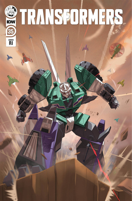 The Transformers #35 (10 Copy Gauntt Cover)