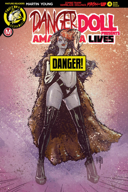 Danger Doll Squad Presents: Amalgama Lives #4 (Action Figure Cover)