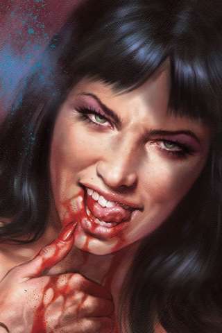 Vampirella #7 (35 Copy Parrillo Vamp #8 Virgin Sneak Peek Cover)