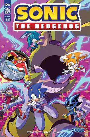 Sonic the Hedgehog #55 (Tramontano Cover)