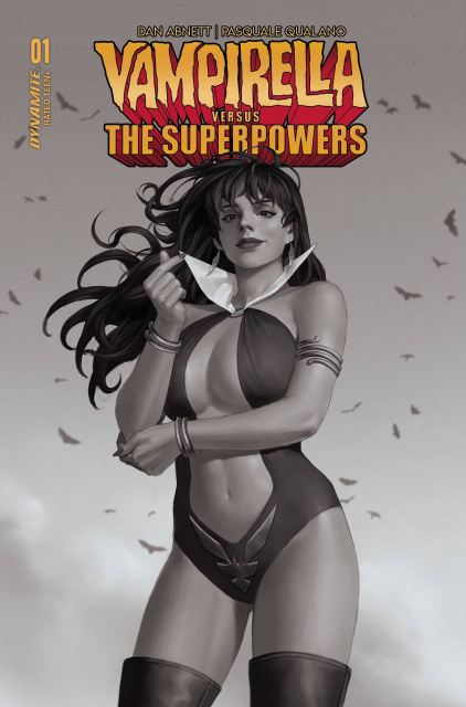Vampirella vs. The Superpowers #1 (10 Copy Yoon B&W Cover)
