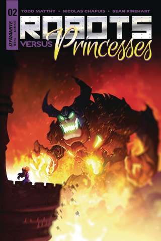 Robots vs. Princesses #2 (Chapuis Cover)