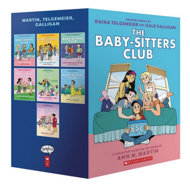 The Baby-Sitters Club Box Set Vols. 1-7 (Color Edition)