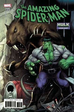 The Amazing Spider-Man #795 (Keown Hulk Cover)