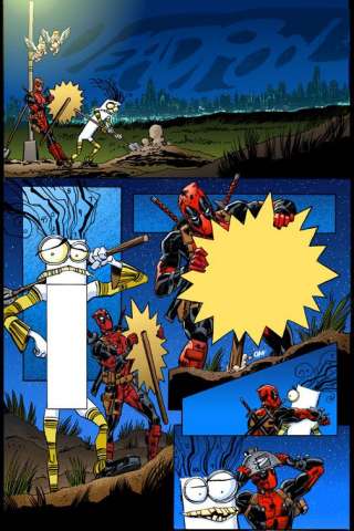 Deadpool #16 (Koblish Secret Comic Cover)