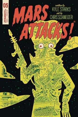 Mars Attacks #5 (Schweizer Cover)
