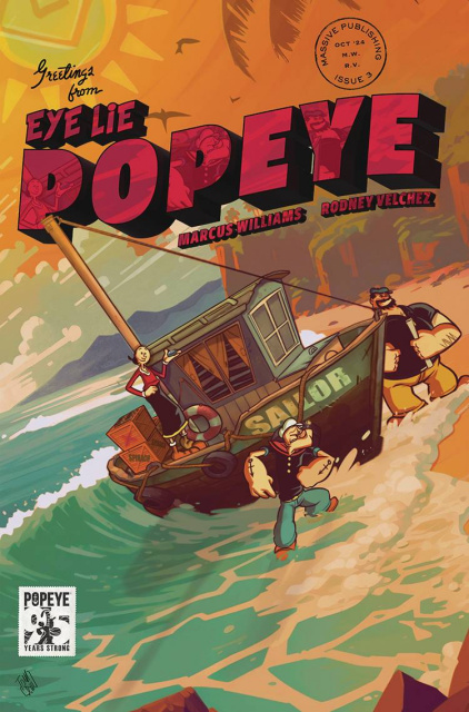 Eye Lie Popeye #3 (Tomaselli Cover)