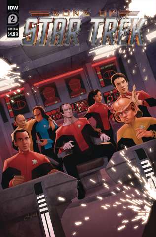 Star Trek: Sons of Star Trek #2 (Bartok Cover)