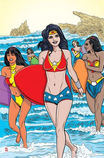 Wonder Woman #800 (Michael Allred Swimsuit Card Stock Cover)