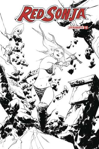 Red Sonja #17 (30 Copy Lee B&W Cover)