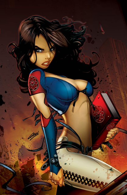 Grimm Fairy Tales: Apocalypse #3 (Green Cover)