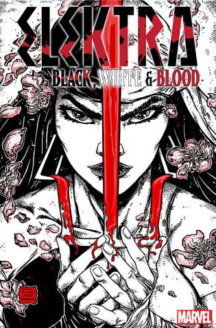 Elektra: Black, White & Blood #4 (25 Copy Eastman Cover)