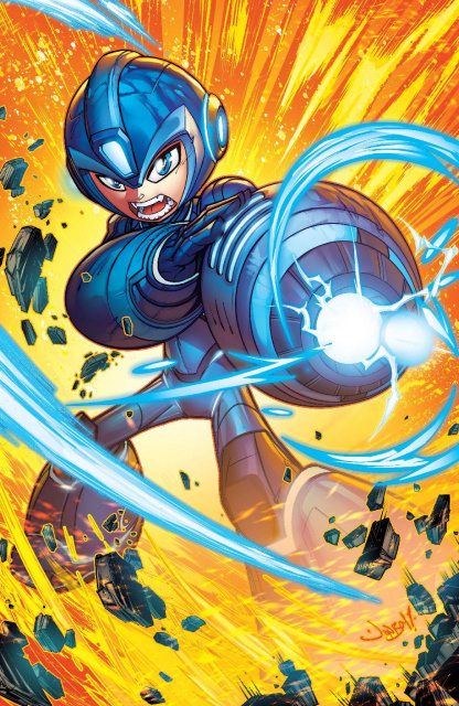 Mega Man: Fully Charged #3 (Meyers Cover)