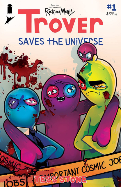 Trover Saves the Universe #1 (Stone Cover)