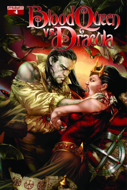 Blood Queen vs. Dracula #4 (Anacleto Cover)
