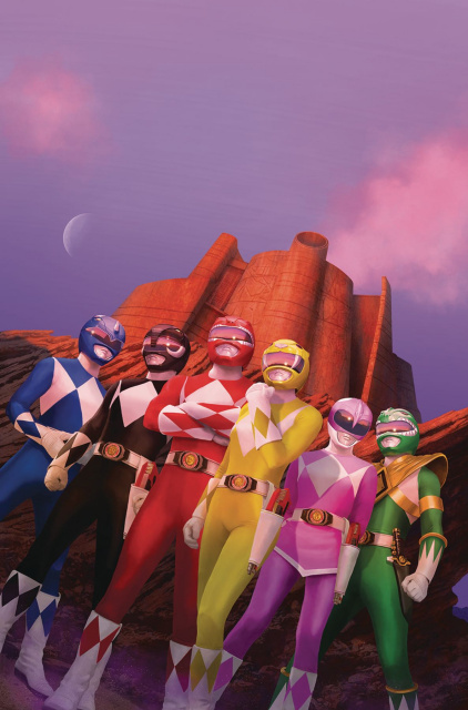 Mighty Morphin Power Rangers Anniversary Special #1 (10 Copy Rahzzah Cover)