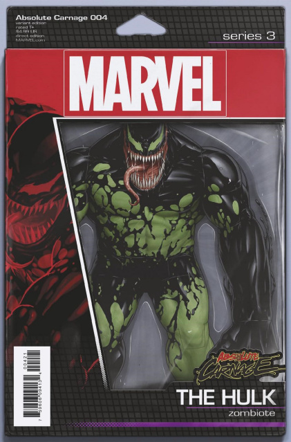 Absolute Carnage #4 (Christopher Action Figure Cover)