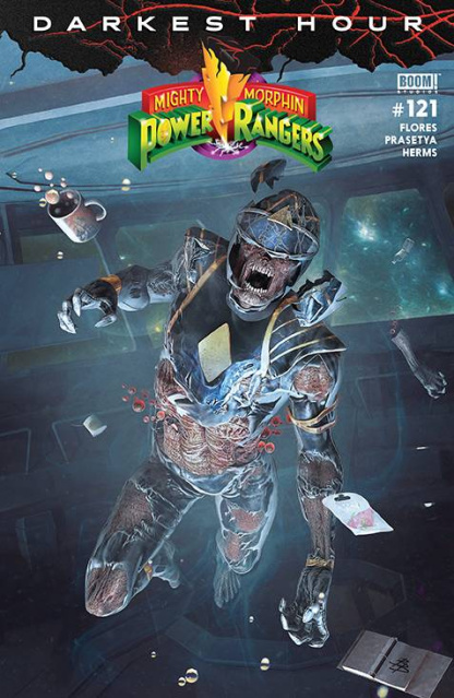 Mighty Morphin Power Rangers #121 (Dark Grid Barends Cover)