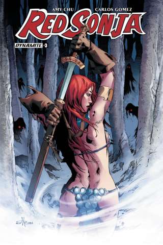 Red Sonja #3 (Rubi Subscription Cover)