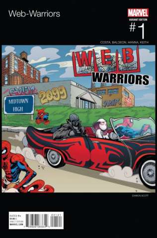 Web Warriors #1 (Scott Hip Hop Cover)