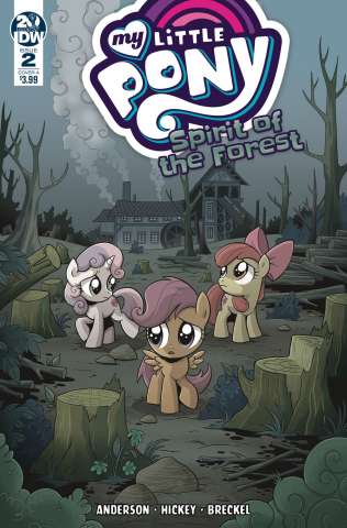 My Little Pony: Spirit of the Forest #2 (Hickey Cover)