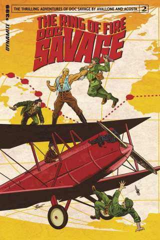 Doc Savage: The Ring of Fire #2 (Schoonover Cover)