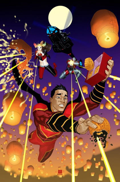 New Super-Man #16 (Variant Cover)