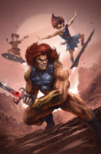 Thundercats #7 (Parrillo Foil Virgin Cover)