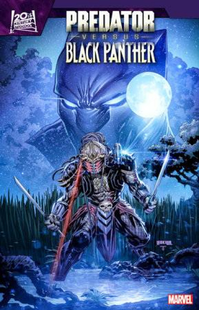 Predator vs. Black Panther #4 (Ken Lashley Cover)