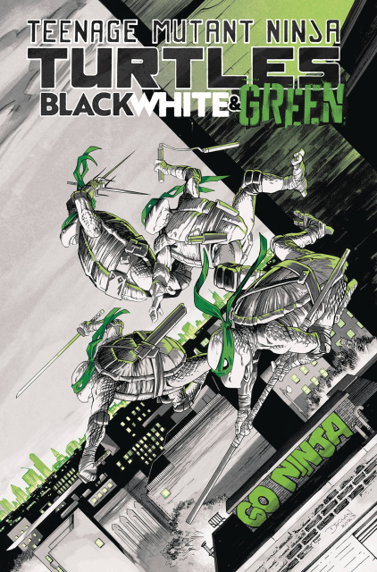 Teenage Mutant Ninja Turtles: Black, White & Green