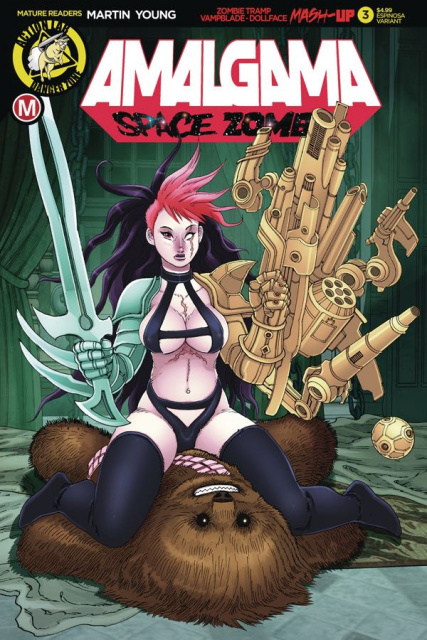 Amalgama: Space Zombie #3 (Espinosa Cover)