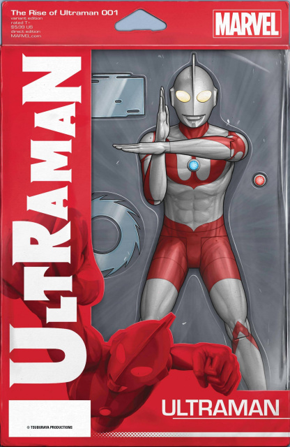 The Rise of Ultraman #1 (Christopher Action Figure Cover)