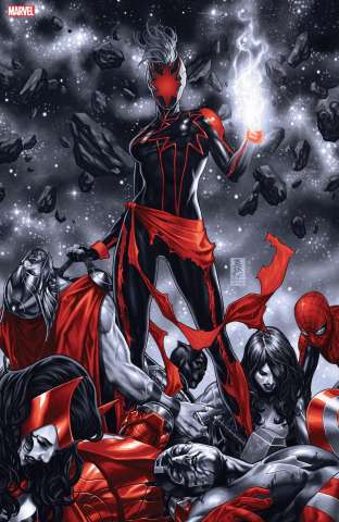 Captain Marvel #12 (Brooks Spot Color Virgin Cover)