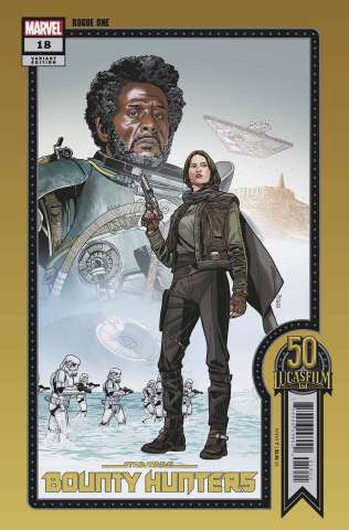 Star Wars: Bounty Hunters #18 (Sprouse Lucasfilm 50th Anniversary Cover)