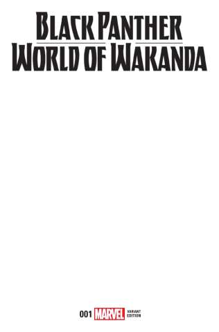 Black Panther: World of Wakanda #1 (Blank Cover)