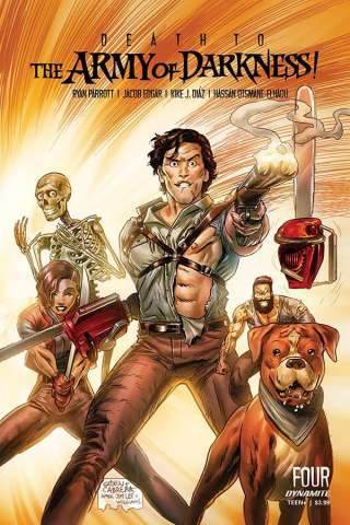 Death to the Army of Darkness #4 (Gedeon Homage Cover)